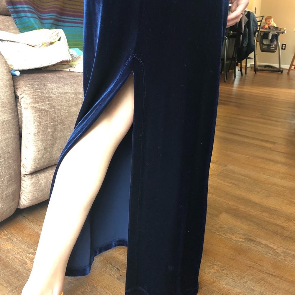 💋Gorgeous long velvet dress - Picture 5 of 5